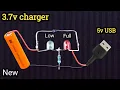 How to make 3.7v Battery Charger with Indicator || Make 18650 Battery Charger || Lithium Battery