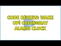 Code Review WAKE UP CodingBat alarm clock