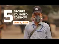 June 8 2023 Canada wildfires NYC air quality Trump China and Taiwan House on pause