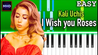 Kali Uchis I Wish You Roses Piano Tutorial EASY 