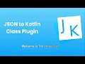 JSON To Kotlin Class Plugin to generate data class in Kotlin