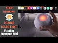 HomePod Mini Flashing Orange light How to Fix