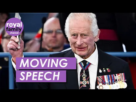 Download MP3 King Charles' Touching Speech at D-Day 80th Anniversary Event