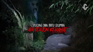batu siluman di air terjun keramat