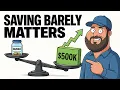 Once Your Portfolio Hits This Number Saving More Barely Matters