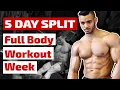 Top Trainer Shares the Only 5-Day Split You Need for a Perfect Physique - Masterclass