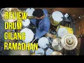 Download Lagu REVIEW DRUMSET GILANG RAMADHAN KAYA MONSTER