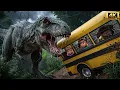 Giant Dinosaur Bus Chase Adventure Dino Chase Dinosaur Adventure Cartoons