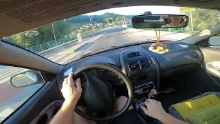 1997 Mitsubishi Carisma GLSI 1 8 16V 116HP POV Test Drive By Supergimm 