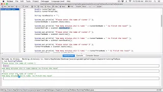 3 11 Part 2 Running the Race - Java