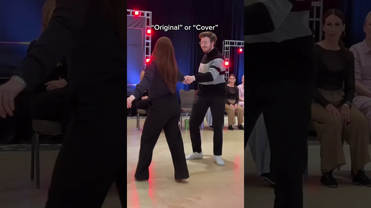 Another stranger, another win 🥇😭 IG @keeriganr | #westcoastswing #improv #dance #competition