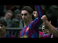 pes 2010 Real Zaragoza Barselona kral kupası yarı final 1. ayak  top player