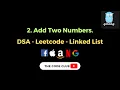 Add Two Numbers - Leetcode Solution in Golang