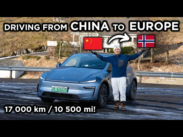 I Drove My Tesla Model Y From Shanghai To Norway!