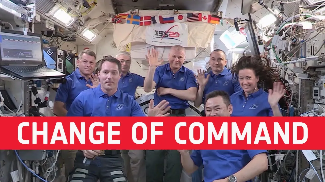 Thomas becomes Space Station commander