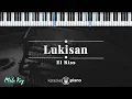 Download Lagu Lukisan - El Riss  | KARAOKE PIANO - MALE KEY