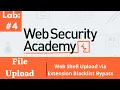 Web Shell Upload via Extension Blacklist Bypass PortSwigger solution