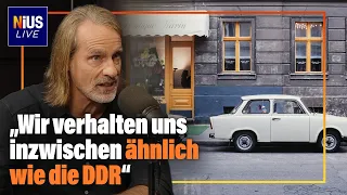 Precht rechnet ab: „Wir verhalten uns inzwischen ähnlich wie die DDR“ I NIUS Live