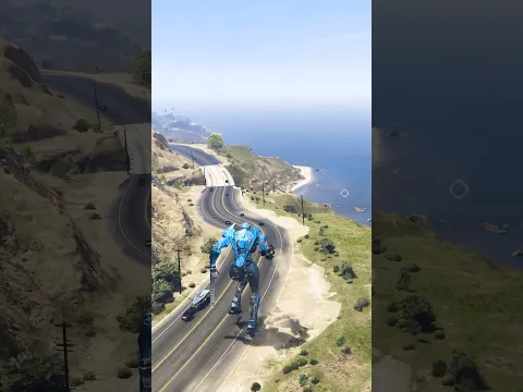Gipsy Avenger War Robo Fight#gta #shorts