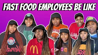 FAST FOOD EMPLOYEES BE LIKE MAMAA ARII SUPER COMPILATION