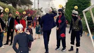 Gojo Satoru in Real Life 😯 Caught Amazing Reactions and Crowd 😍
