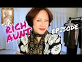 Styling classic items into cool RICH AUNT thrift haul