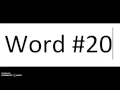 Vocab Test G