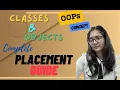 Classes and Objects OOPs Object Oriented Programming Java Language Placement Guide GUIDE