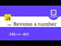 - Data Structures Algorithms in JavaScript Reverse a number Let s Learn Javascript