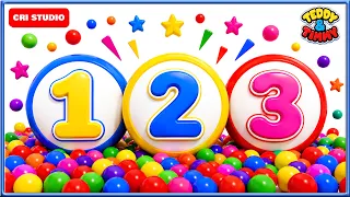 Learn Counting from 1 To 10 | 123 Numbers for Kids | 1234 Number Names | 12345 | Colors for Toddlers