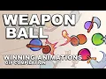 WEAPON BALL Winning Animations GIF compilation