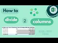 Excel Pivot Table How to Divide Two Columns