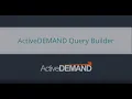 Introduction to the ActiveDEMAND Query Builder