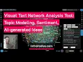 Visual Text Mining using Network Science - InfraNodus Com