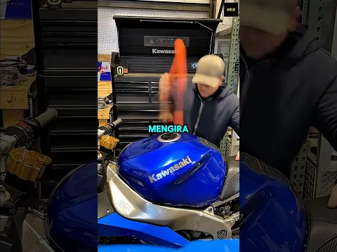 Inilah Alasan Tangki Motor Sengaja di Buat Penyok!