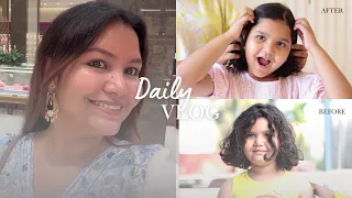 A Real Mom Day || Kids Hair Care, School, Garden Harvest & Shopping Vlog