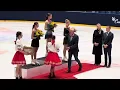 Download Lagu 2025 Nepela Memorial women medal ceremony: Lara Naki Gutmann, Anna Pezzetta, Sarina Joos (ITA)