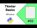 Python Tkinter How to create a window Tkinter