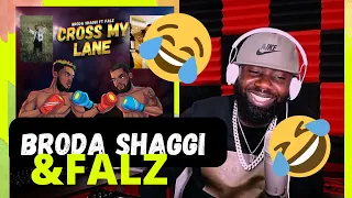 cross my lane broda shaggi and falz reaction video