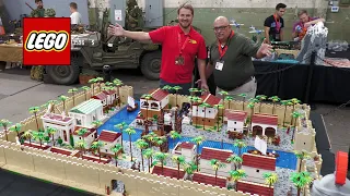 LEGO Roman Fortress with 50,000 Pieces