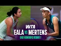 Alexandra Eala vs Elise Mertens 2026 Bad Homburg Round 1 WTA Match Highlights