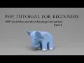 Intro to PHP Variables Part-4 PHP Tutorial Learn PHP Programming PHP for Beginners