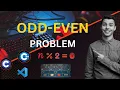 C Program to Check a Number is Odd or Even C language important questions