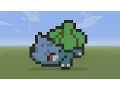 Minecraft Pixel Art - Bulbasaur Pokemon