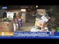 Fire Erupts At Salvation Army Warehouse In Perris