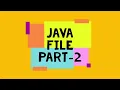 java file input stream part 2