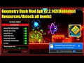 Geometry Dash Mod Apk Mediafıre Unlimited Everything 2025 Unlock All Pc Lagu Dj Download Terbaru