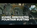 Mobile s iconic water feature corroding after costly renovation - NBC 15
