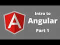 Intro to Angular - Overview Components Services Bindings
