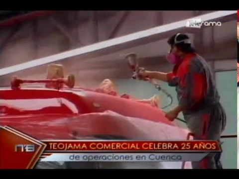 Teojama comercial celebra 25 años de operaciones en Cuenca